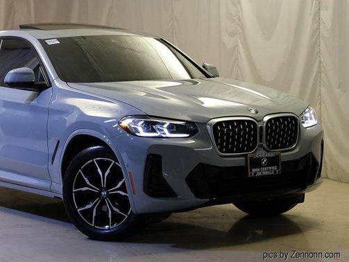 Gray Metallic 2023 BMW X4 xDrive30i