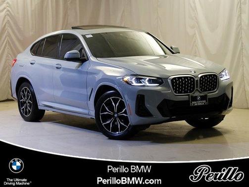 Gray Metallic 2023 BMW X4 xDrive30i