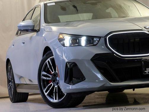 Gray Metallic 2024 BMW 540 i xDrive