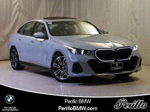 Gray Metallic 2024 BMW 540 i xDrive
