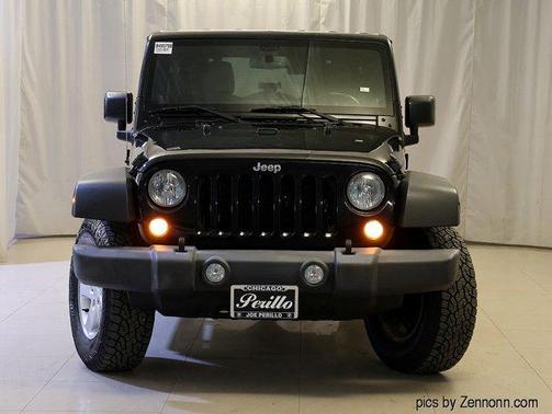 Black Clearcoat 2014 Jeep Wrangler Unlimited Sport