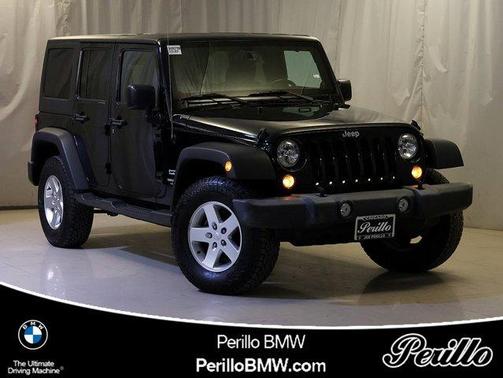Black Clearcoat 2014 Jeep Wrangler Unlimited Sport
