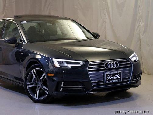 Manhattan Gray Metallic 2017 Audi A4 2.0T Premium Plus