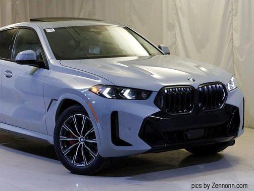 Gray Metallic 2026 BMW X6 xDrive40i