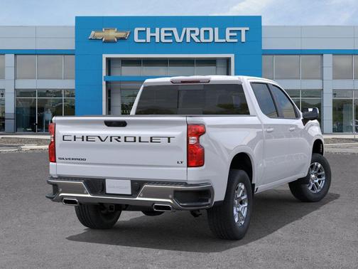 Summit White 2026 Chevrolet Silverado 1500 LT
