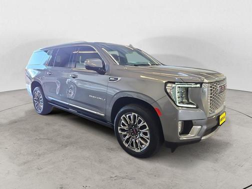 Satin Steel Metallic 2022 GMC Yukon XL Denali
