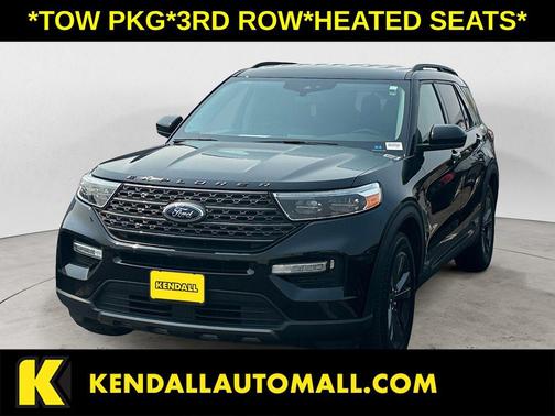 Agate Black Metallic 2024 Ford Explorer XLT