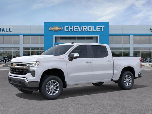 Summit White 2026 Chevrolet Silverado 1500 LT