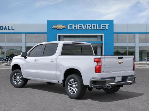 Summit White 2026 Chevrolet Silverado 1500 LT
