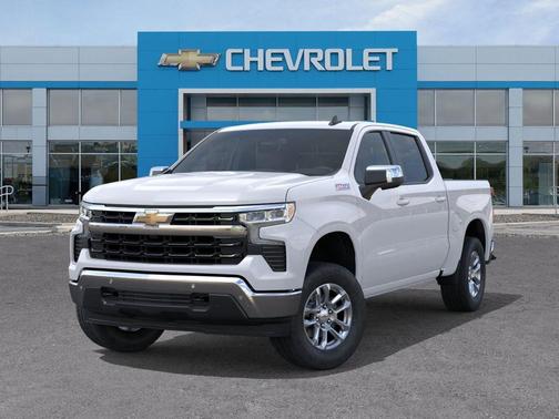 Summit White 2026 Chevrolet Silverado 1500 LT