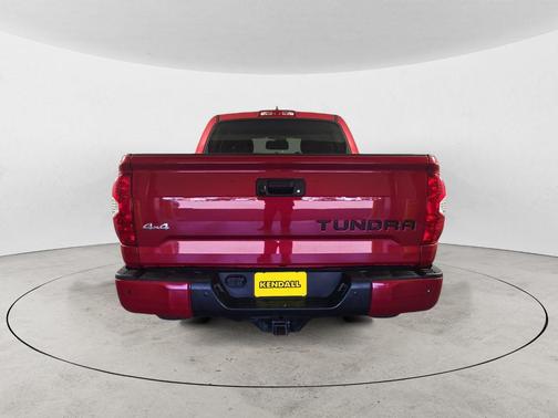 Barcelona Red Metallic 2021 Toyota Tundra Platinum
