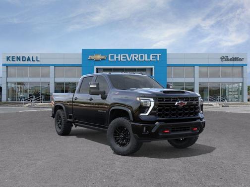 Black 2026 Chevrolet Silverado 2500 Crew Cab, Standard Bed, XR2, 4WD