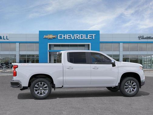 Summit White 2026 Chevrolet Silverado 1500 LT