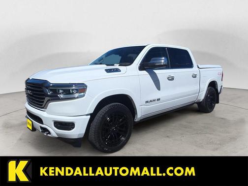 Bright White Clearcoat 2021 RAM 1500 Longhorn