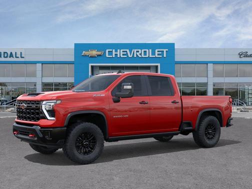 Red Hot 2026 Chevrolet Silverado 2500 Crew Cab, Standard Bed, XR2, 4WD