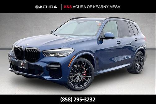 Phytonic Blue Metallic 2022 BMW X5 sDrive40i