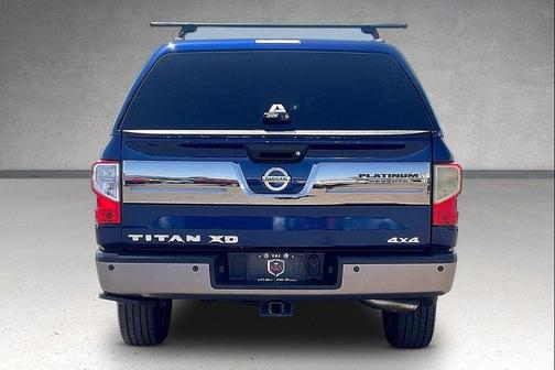 Deep Blue Pearl 2017 Nissan Titan XD Platinum Reserve