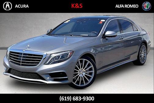Palladium Silver Metallic 2015 Mercedes-Benz S-Class Sedan