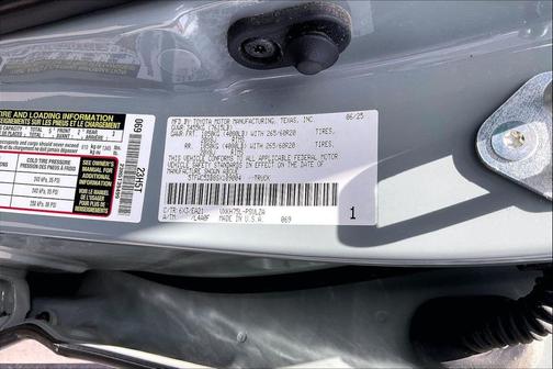 Lunar Rock 2025 Toyota Tundra Hybrid Limited