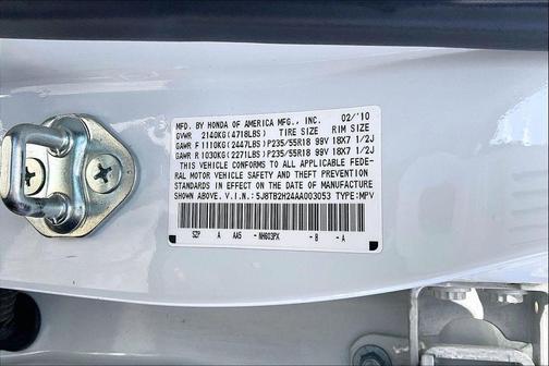 2010 Acura RDX Base