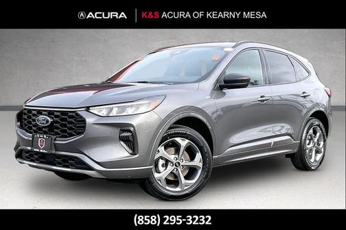 Carbonized Gray Metallic 2024 Ford Escape ST-Line