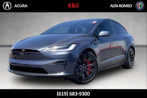 Midnight Silver Metallic 2022 Tesla Model X