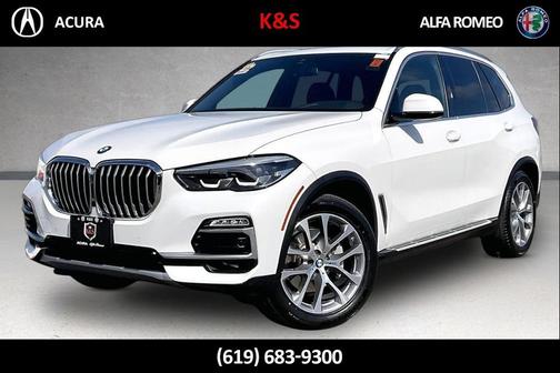 Alpine White 2019 BMW X5 xDrive40i