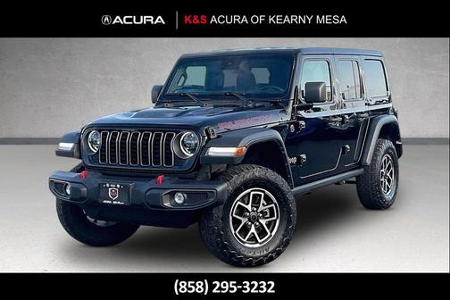 Black Clearcoat 2025 Jeep Wrangler Rubicon