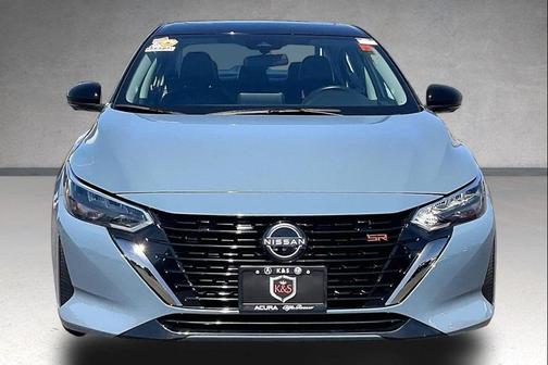 Atlantic Gray Metallic/Super Black 2024 Nissan Sentra SR