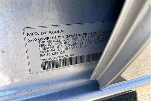 2022 Audi A3 Premium