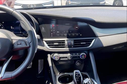 Vulcano Black Metallic 2024 Alfa Romeo Giulia Veloce AWD