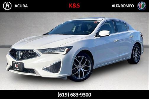Platinum White Pearl 2021 Acura ILX Premium Package