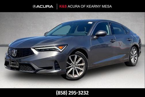 Liquid Carbon Metallic 2023 Acura Integra