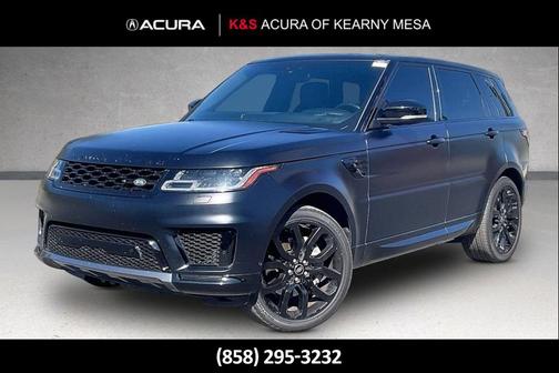 Ligurian Black 2022 Land Rover Range Rover Sport HSE Silver Edition
