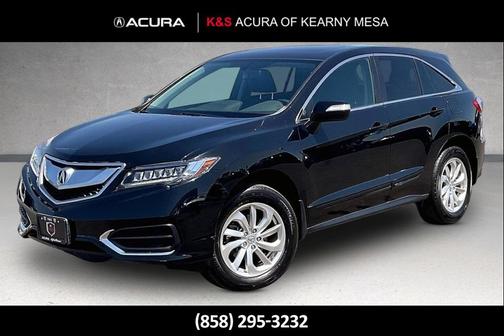 Crystal Black Pearl 2016 Acura RDX Technology Package