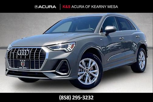 Chronos Gray Metallic 2022 Audi Q3 45 S line Premium Plus