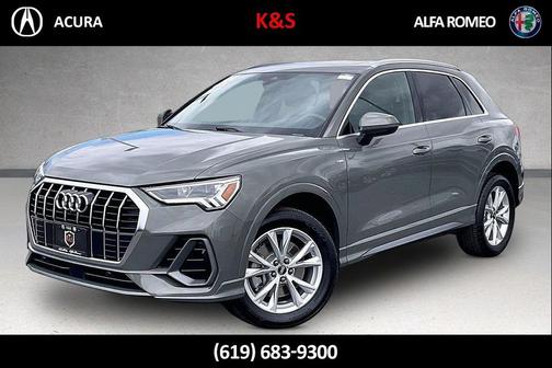 Chronos Gray Metallic 2022 Audi Q3 45 S line Premium Plus