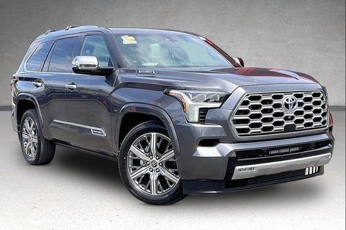 Magnetic Gray Metallic 2023 Toyota Sequoia Capstone