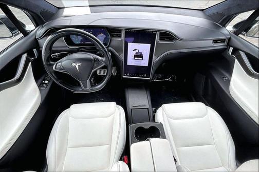 Solid Black 2021 Tesla Model X Performance Dual Motor All-Wheel Drive