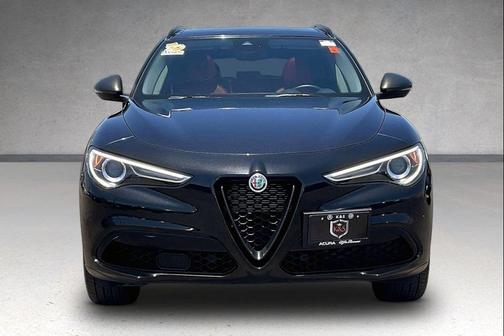 Vulcano Black Metallic 2020 Alfa Romeo Stelvio Sport