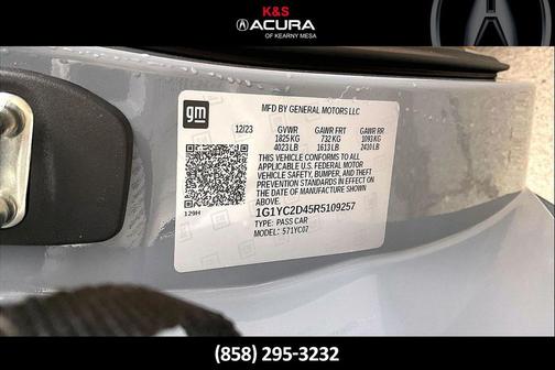 2024 Chevrolet Corvette Stingray w/3LT