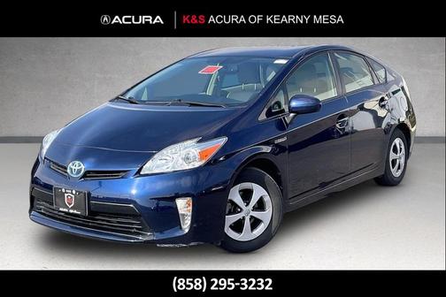 Nautical Blue Metallic 2015 Toyota Prius Four