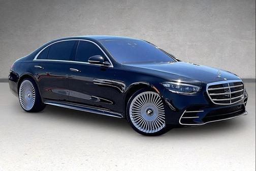Black 2023 Mercedes-Benz S-Class 4MATIC