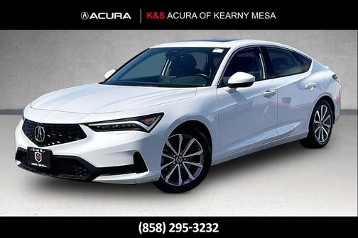 Platinum White Pearl 2023 Acura Integra