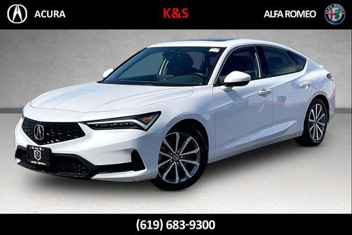 Platinum White Pearl 2023 Acura Integra