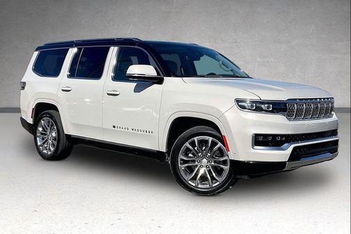 Luxury White Pearlcoat 2022 Jeep Grand Wagoneer Series II 4x4