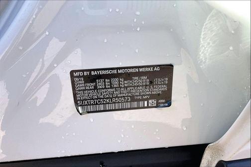 2019 BMW X3 sDrive30i