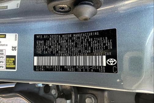 Celestite 2025 Toyota Corolla LE