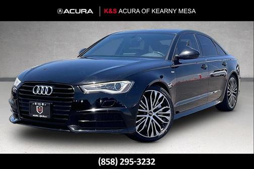 Brilliant Black 2018 Audi A6 2.0T Sport