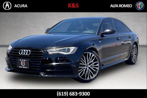 Brilliant Black 2018 Audi A6 2.0T Sport